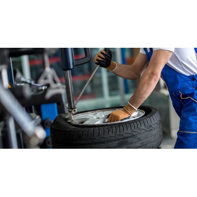 Sustitución de neumático perfil bajo