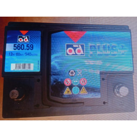 Bateria AD plus 60 AH 560.59