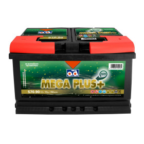 Batería MEGAPLUS START STOP AGM 60Ah 680A