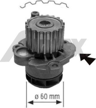 Airtex 1777 - Bomba de agua vegaparts.es