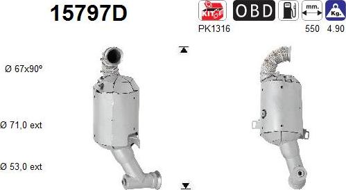 AS 15797D - Catalizador vegaparts.es