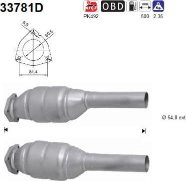 AS 33781D - Catalizador vegaparts.es