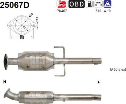 AS 25067D - Catalizador vegaparts.es