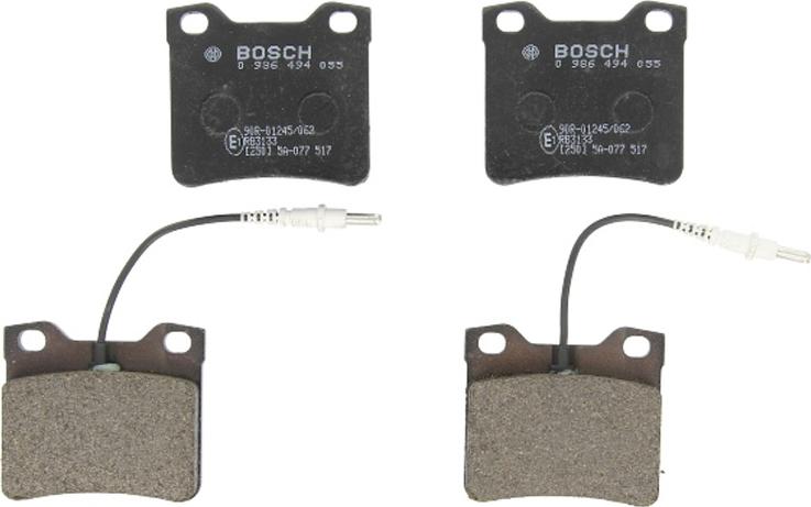 BOSCH 0 986 494 055 - Juego de pastillas de freno vegaparts.es