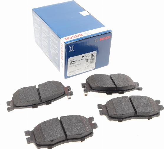 BOSCH 0 986 494 139 - Juego de pastillas de freno vegaparts.es
