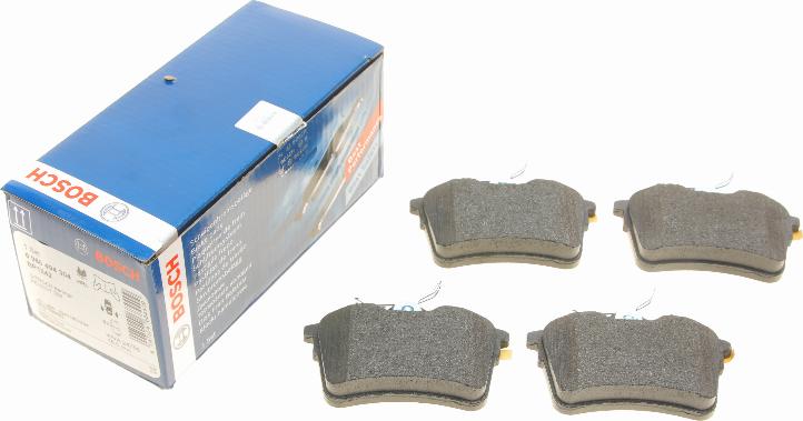BOSCH 0 986 494 304 - Juego de pastillas de freno vegaparts.es