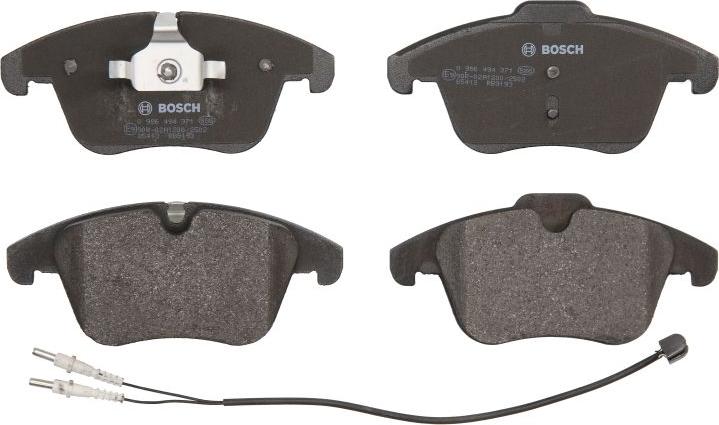 BOSCH 0 986 494 371 - Juego de pastillas de freno vegaparts.es