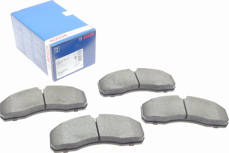 BOSCH 0 986 494 266 - Juego de pastillas de freno vegaparts.es