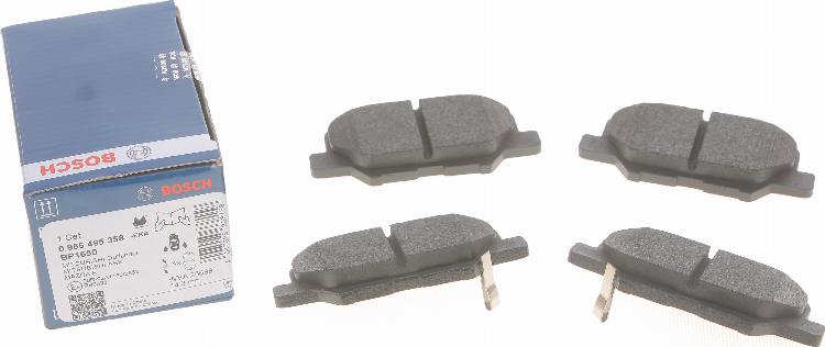 BOSCH 0 986 495 358 - Juego de pastillas de freno vegaparts.es