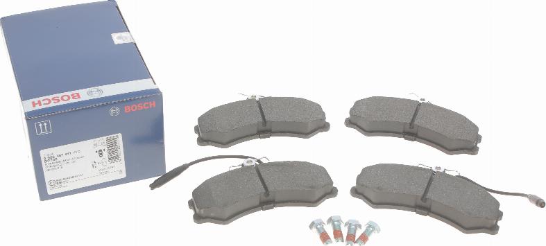 BOSCH 0 986 467 411 - Juego de pastillas de freno vegaparts.es