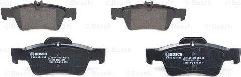 BOSCH 0 986 424 699 - Juego de pastillas de freno vegaparts.es