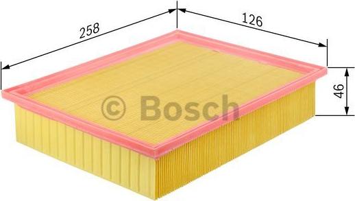 BOSCH 0 986 626 813 - Filtro de aire vegaparts.es