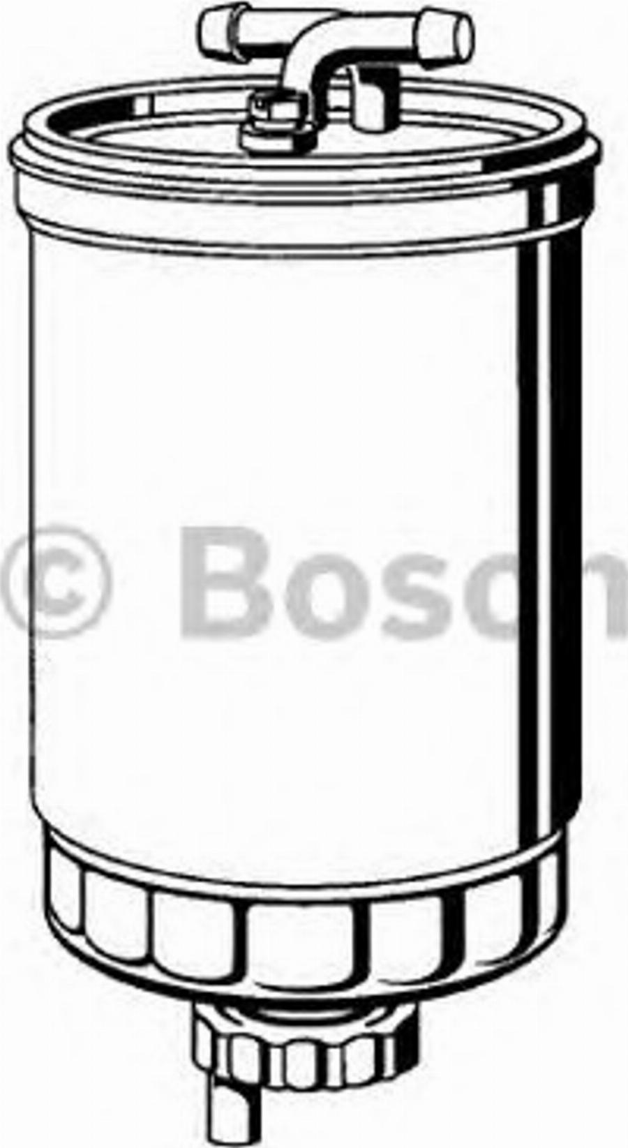 BOSCH 0986450506 - Filtro combustible vegaparts.es