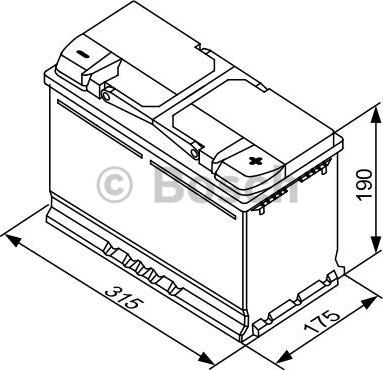 BOSCH 0 092 S50 110 - Batería de arranque vegaparts.es