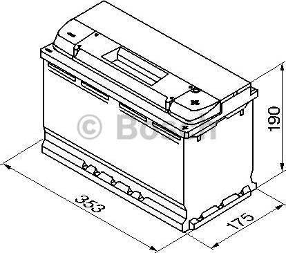 BOSCH 0 092 S50 130 - Batería de arranque vegaparts.es
