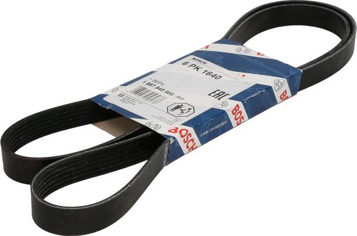 BOSCH 1 987 945 985 - Correa trapecial poli V vegaparts.es