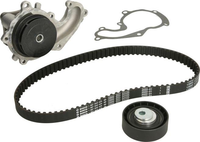 BOSCH 1 987 946 462 - Bomba de agua + kit correa distribución vegaparts.es