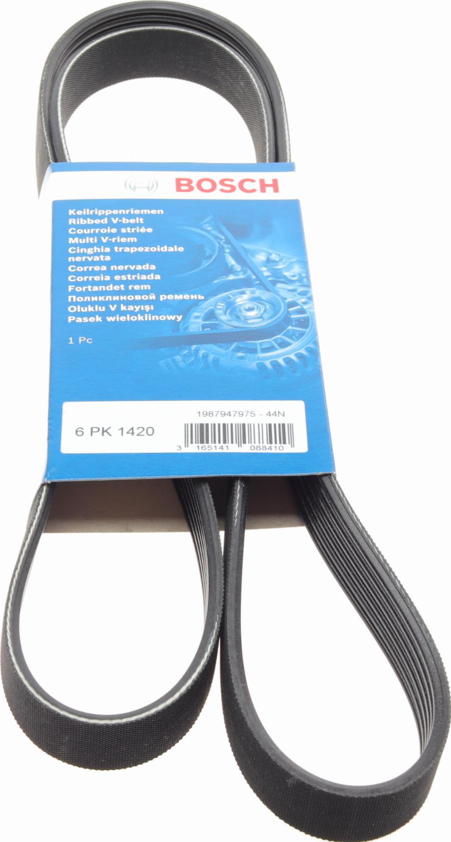 BOSCH 1 987 947 975 - Correa trapecial poli V vegaparts.es