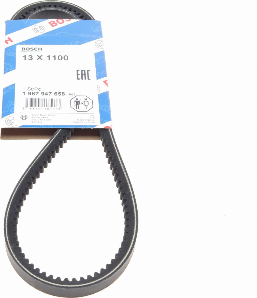 BOSCH 1 987 947 658 - Correa trapezoidal vegaparts.es