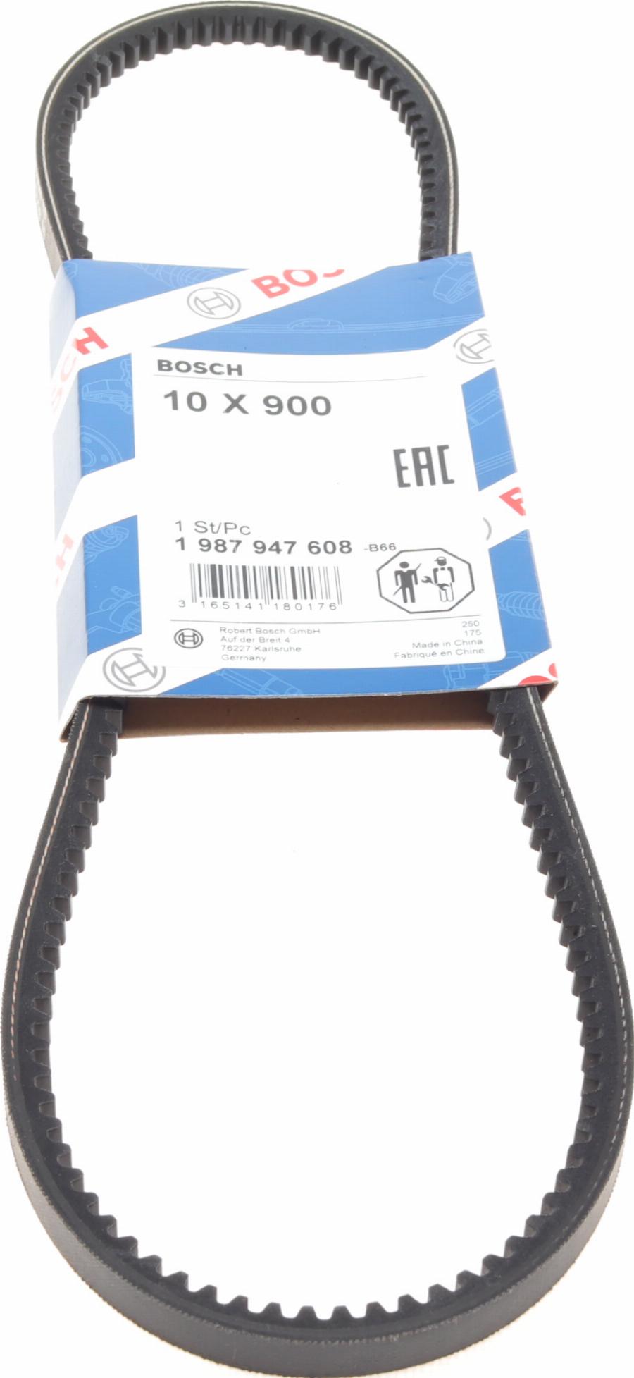 BOSCH 1 987 947 608 - Correa trapezoidal vegaparts.es