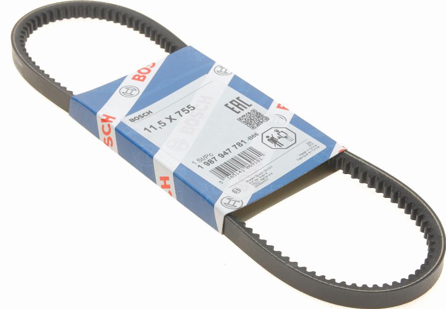 BOSCH 1 987 947 781 - Correa trapezoidal vegaparts.es