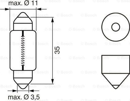 BOSCH 1 987 302 228 - Lámpara vegaparts.es