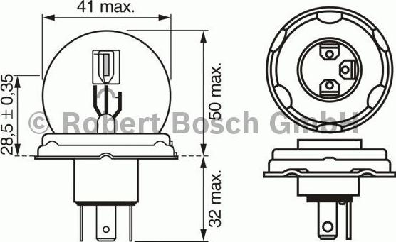 BOSCH 1 987 302 023 - Lámpara vegaparts.es