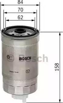 BOSCH 1 457 434 458 - Filtro combustible vegaparts.es
