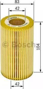 BOSCH 1 457 429 102 - Filtro de aceite vegaparts.es