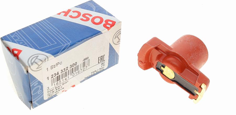 BOSCH 1 234 332 300 - Rotor del distribuidor de encendido vegaparts.es
