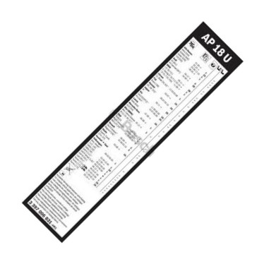 BOSCH 3 397 006 831 - Limpiaparabrisas vegaparts.es