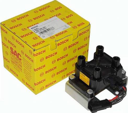 BOSCH F000ZS0221 - Bobina de encendido vegaparts.es