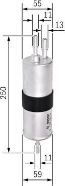 BOSCH F 026 403 754 - Filtro combustible vegaparts.es