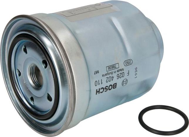 BOSCH F 026 402 110 - Filtro combustible vegaparts.es