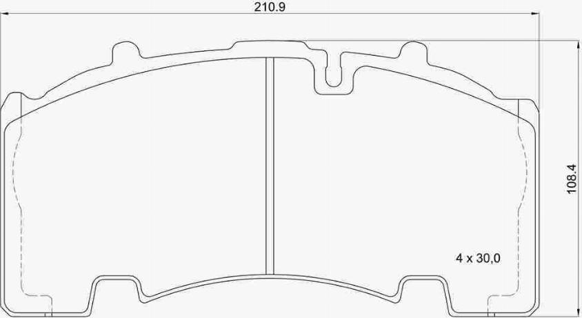 Brembo P A1 101 - Juego de pastillas de freno vegaparts.es