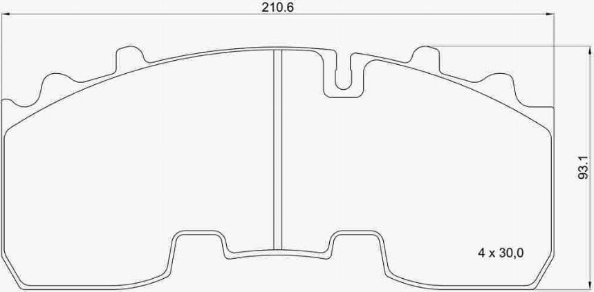 Brembo P A1 102 - Juego de pastillas de freno vegaparts.es
