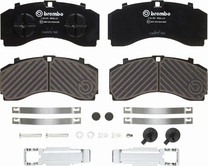 Brembo P B4 005 - Juego de pastillas de freno vegaparts.es