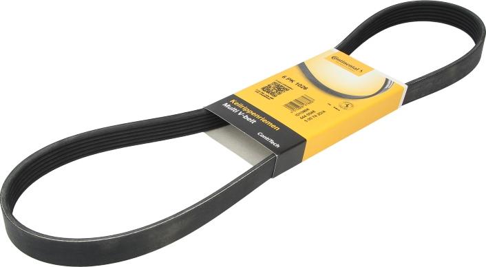 CONTINENTAL 6PK1026 - Correa trapecial poli V vegaparts.es