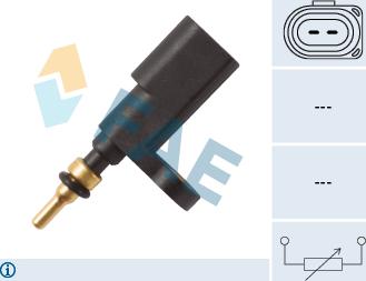 FAE 33891 - Sensor, temperatura del refrigerante vegaparts.es