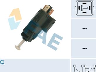 FAE 24517 - Interruptor luces freno vegaparts.es