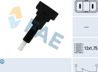 FAE 24160 - Interruptor luces freno vegaparts.es