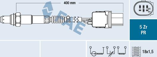 FAE 75123 - Sonda Lambda vegaparts.es