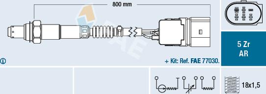 FAE 75357 - Sonda Lambda vegaparts.es