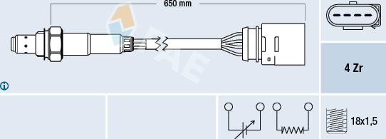 FAE 77200 - Sonda Lambda vegaparts.es