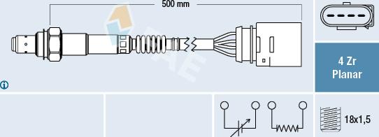 FAE 77202 - Sonda Lambda vegaparts.es