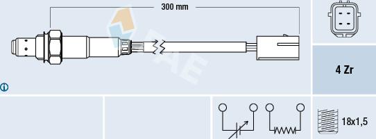 FAE 77215 - Sonda Lambda vegaparts.es