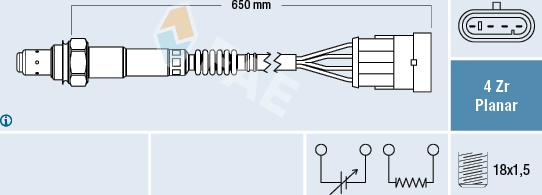 FAE 77225 - Sonda Lambda vegaparts.es