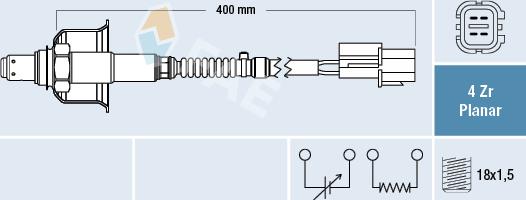 FAE 77706 - Sonda Lambda vegaparts.es