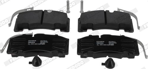 Ferodo FCV4584B - Juego de pastillas de freno vegaparts.es