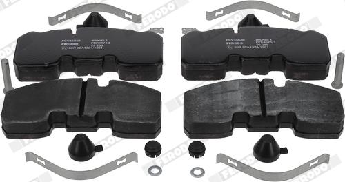 Ferodo FCV4583B - Juego de pastillas de freno vegaparts.es